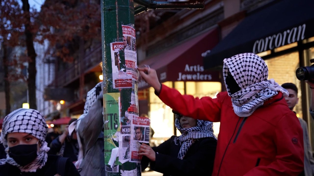 TORN: The Israel-Palestine Poster War on New York City Streets Movie Screenshot 3